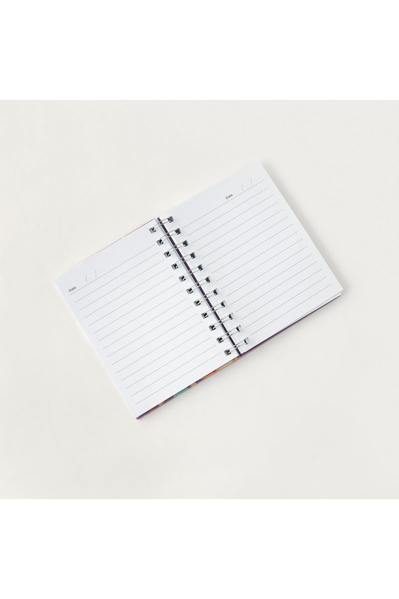 gloo Printed Spiral Bound Ruled A6 Notebook - Set of 2 - Image 4